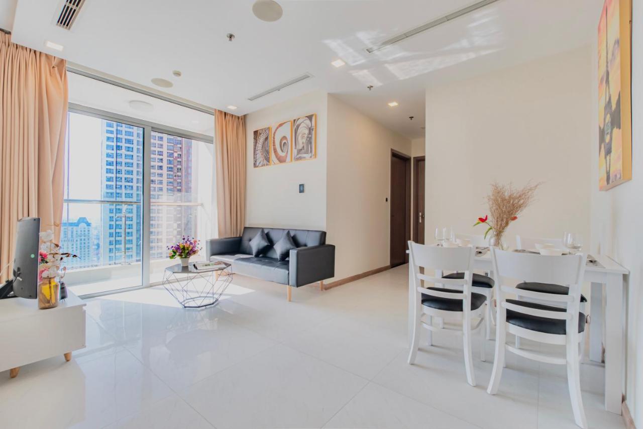 Mott Haven Apart - Vinhomes Central Park, Landmark 81 Area & Ice Rink ホーチミン市 エクステリア 写真