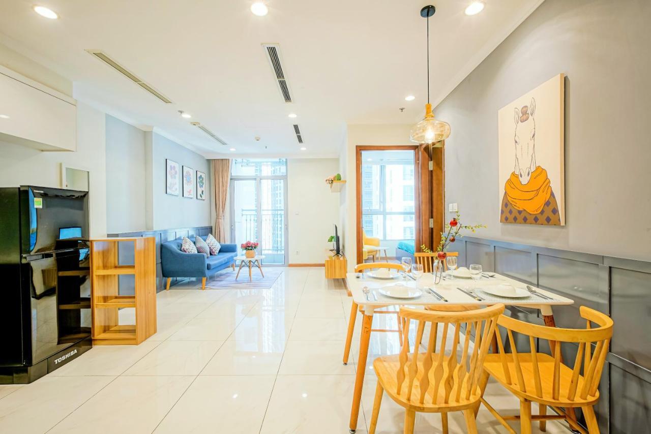 Mott Haven Apart - Vinhomes Central Park, Landmark 81 Area & Ice Rink ホーチミン市 エクステリア 写真