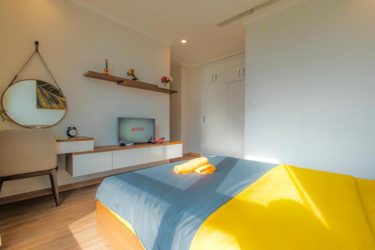 Mott Haven Apart - Vinhomes Central Park, Landmark 81 Area & Ice Rink ホーチミン市 エクステリア 写真