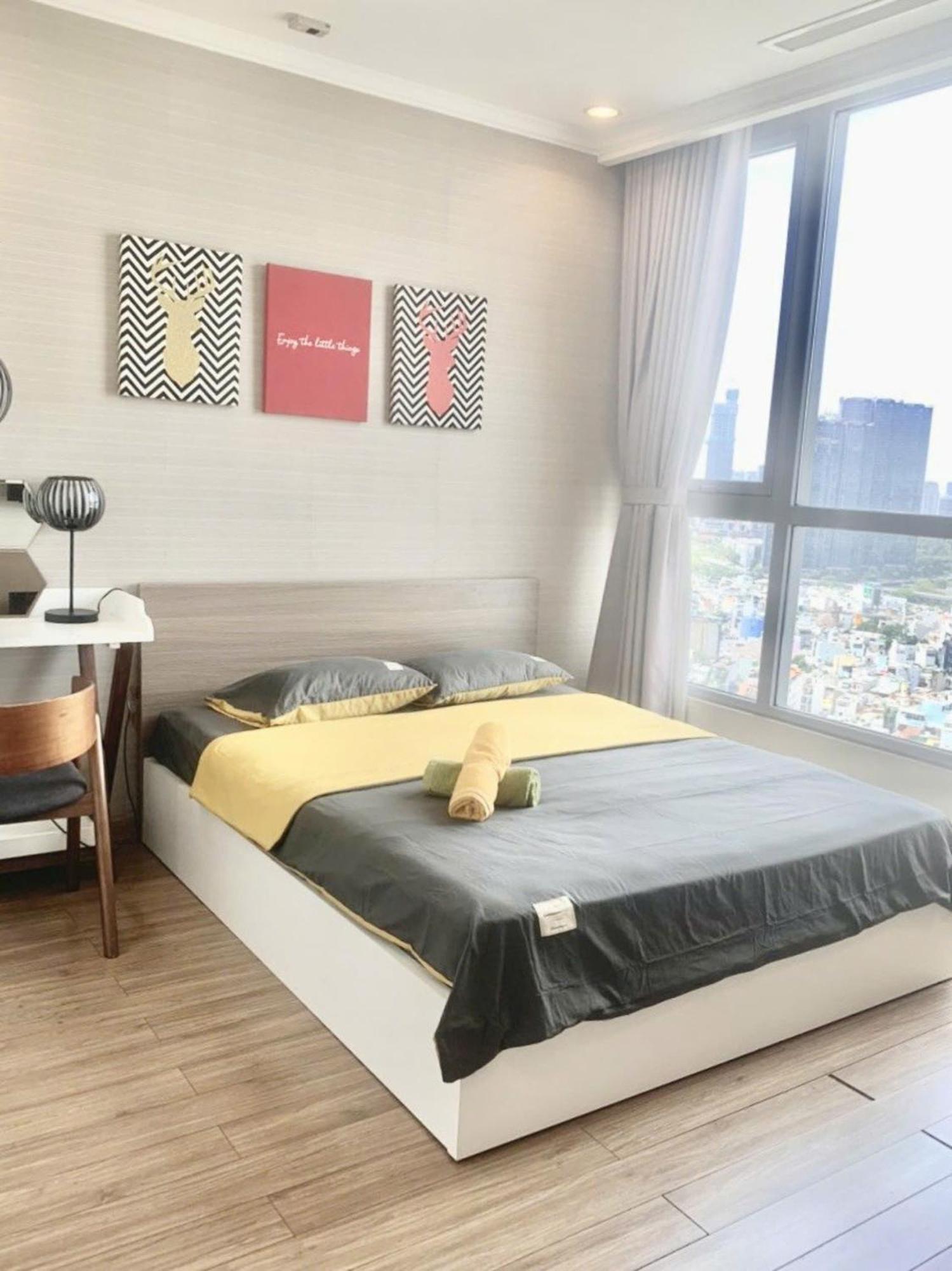 Mott Haven Apart - Vinhomes Central Park, Landmark 81 Area & Ice Rink ホーチミン市 エクステリア 写真